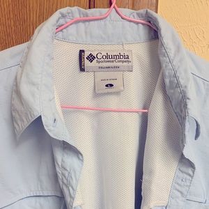 Columbia Titanium Omni-dry. Women’s Size L Dusty Blue